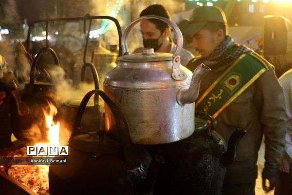 جلوه‌های شادی و نشاط در مسیر پیاده‌روی مسجد مقدس جمکران-2