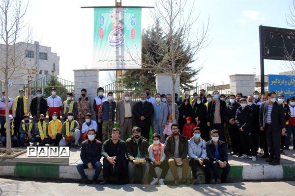 برگزاری پیاده‌روی «مهدی یاوران» زنجان