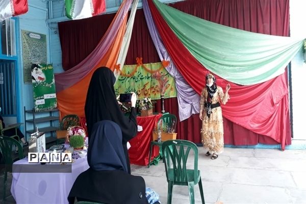 مراسم جشن نیمه شعبان در دبیرستان دخترانه شاهد فردوس اندیمشک
