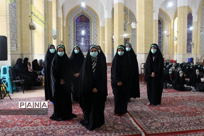 اجرای سرود انصاریها بهمناسبت میلاد حضرت مهدی (عج) در البرز