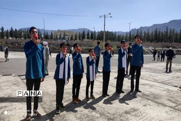 همایش پیاده‌روی مهدی یاوران در شهرستان بیرجند