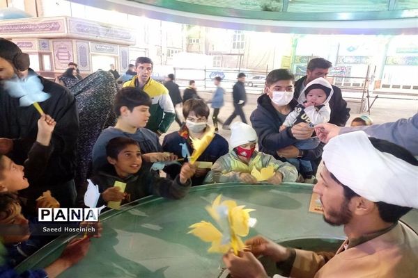 جشن نیمه شعبان و پیاده‌روی زائران به مسجد جمکران-4