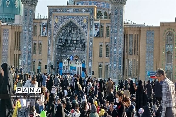 جشن نیمه شعبان و پیاده‌روی زائران به مسجد جمکران-4