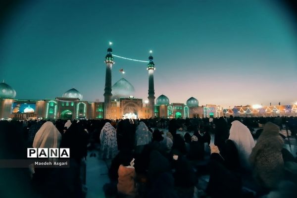 جشن نیمه شعبان و پیاده‌روی زائران به مسجد جمکران-4