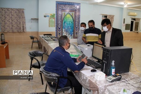 پذیرش مسافران نوروزی در ستاد اسکان فرهنگیان شهرستان بهبهان