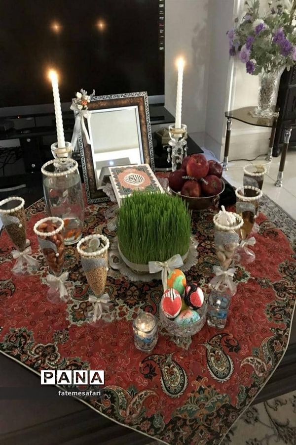 سفره‌های هفت‌سین با فرارسیدن بهار در فیروزکوه