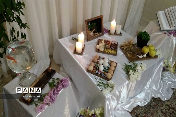 سفره‌های هفت‌سین با فرارسیدن بهار در فیروزکوه
