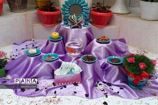 سفره‌های هفت‌سین با فرارسیدن بهار در فیروزکوه