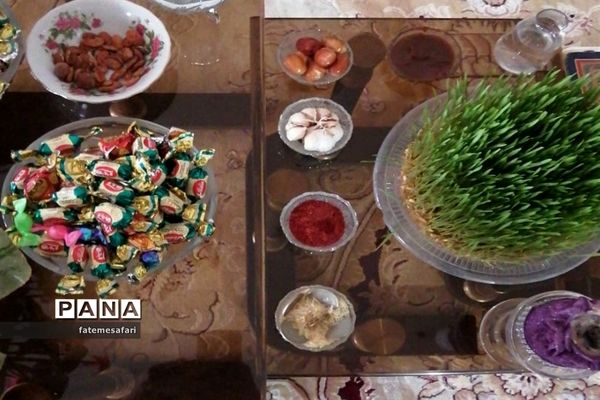 سفره‌های هفت‌سین با فرارسیدن بهار در فیروزکوه