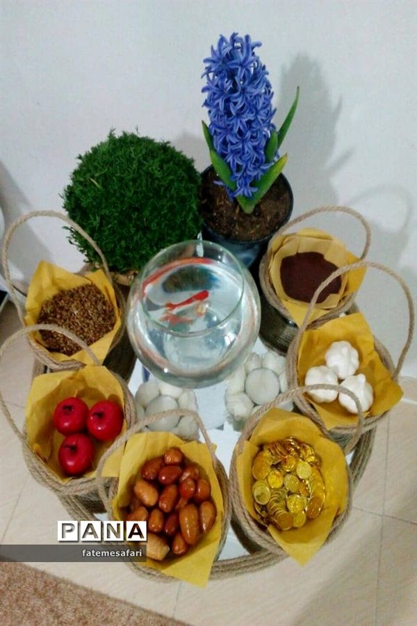 سفره‌های هفت‌سین با فرارسیدن بهار در فیروزکوه