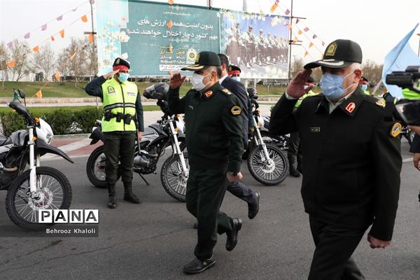 رزمایش نوروزی اقتدار پلیس تهران