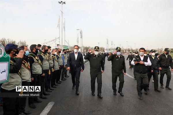 رزمایش نوروزی اقتدار پلیس تهران