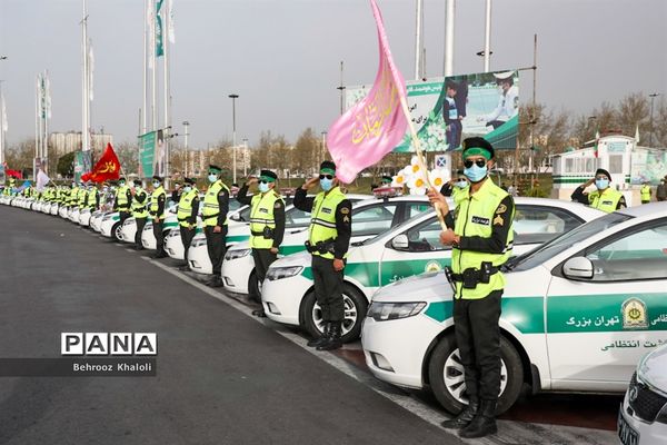رزمایش نوروزی اقتدار پلیس تهران