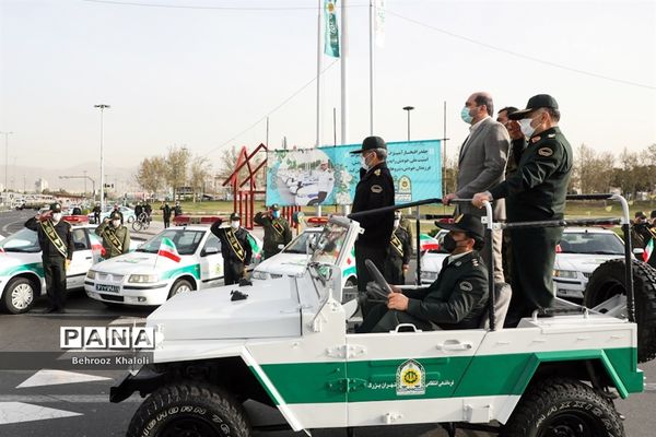 رزمایش نوروزی اقتدار پلیس تهران