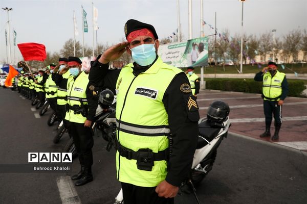 رزمایش نوروزی اقتدار پلیس تهران