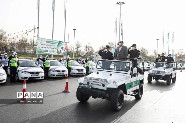 رزمایش نوروزی اقتدار پلیس تهران