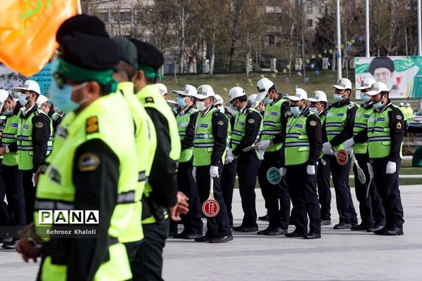 رزمایش نوروزی اقتدار پلیس تهران