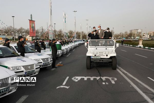 رزمایش نوروزی اقتدار پلیس تهران