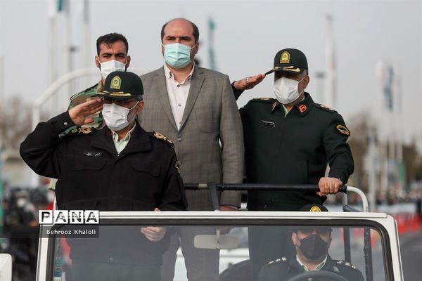 رزمایش نوروزی اقتدار پلیس تهران