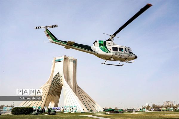 رزمایش نوروزی اقتدار پلیس تهران