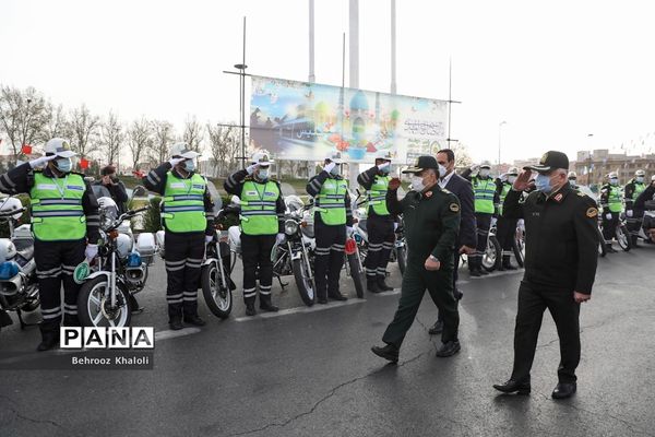 رزمایش نوروزی اقتدار پلیس تهران