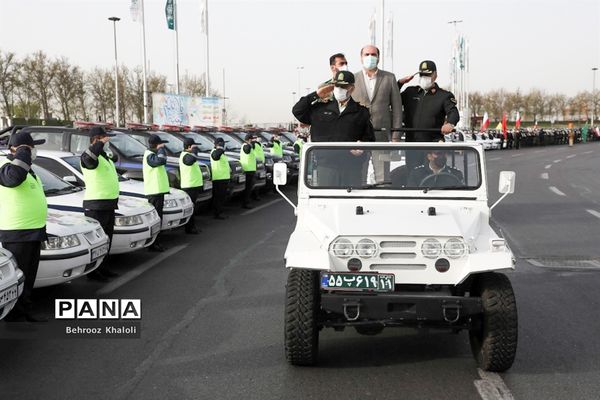 رزمایش نوروزی اقتدار پلیس تهران