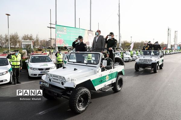 رزمایش نوروزی اقتدار پلیس تهران