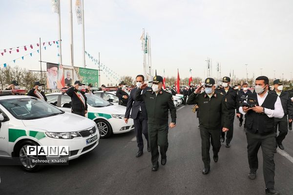 رزمایش نوروزی اقتدار پلیس تهران
