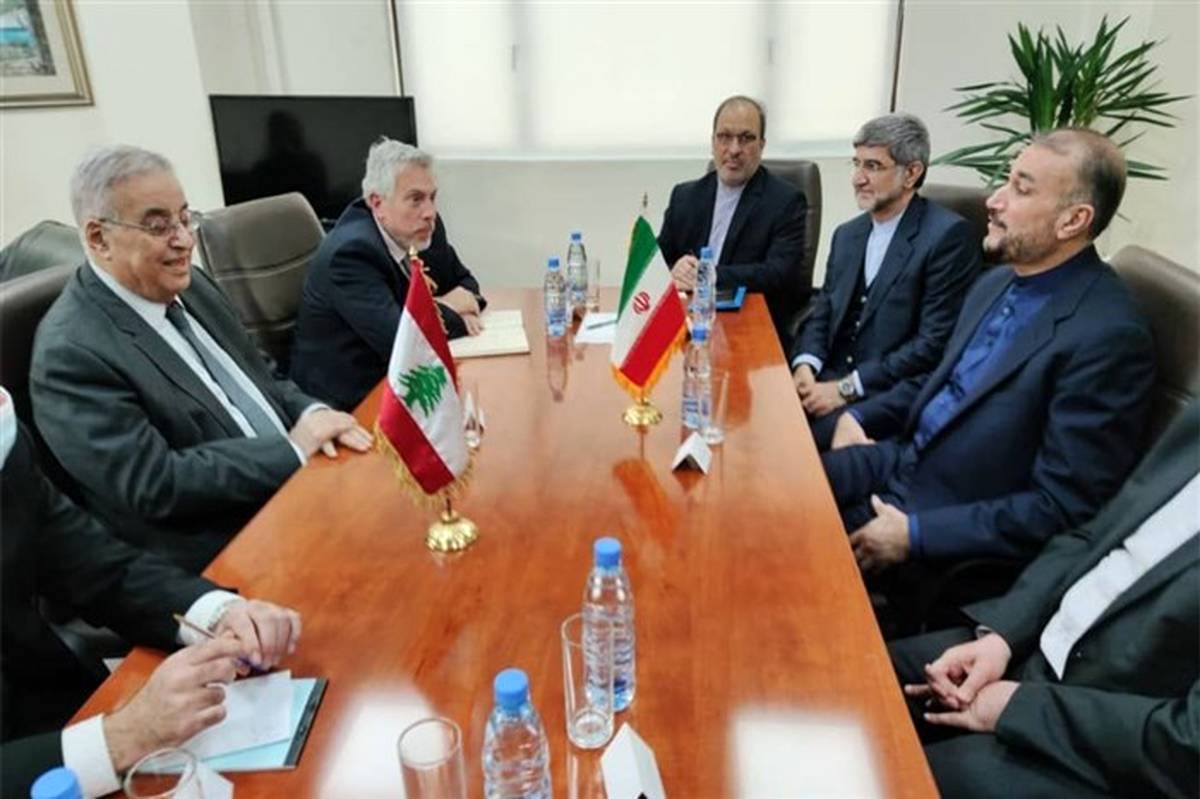 تبادل نظر وزرای امور خارجه ایران و لبنان پیرامون گسترش همکاری‌های دو کشور