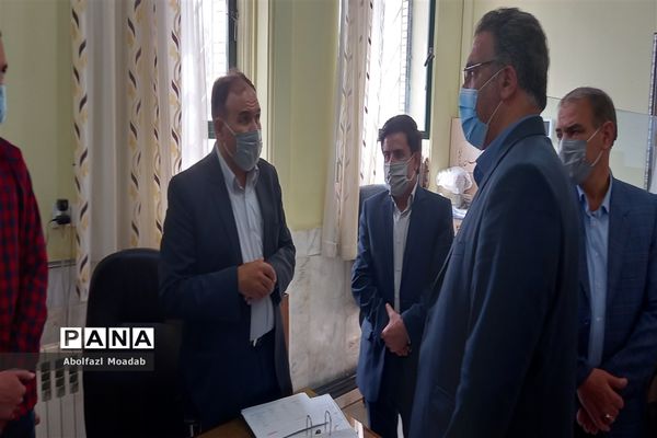 بازدید از مراکز اسکان فرهنگیان، کاشمر