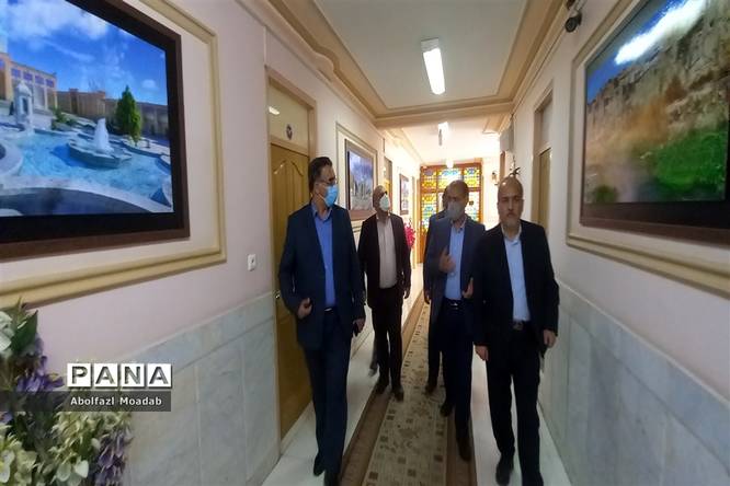 بازدید از مراکز اسکان فرهنگیان، کاشمر