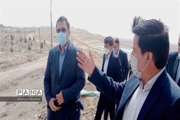 بازدید از مراکز اسکان فرهنگیان، کاشمر