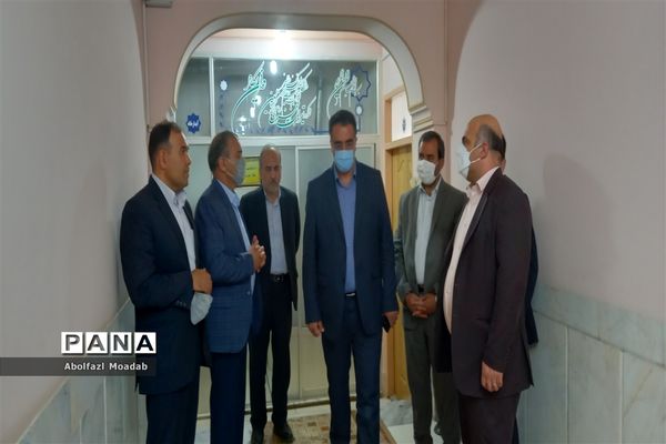 بازدید از مراکز اسکان فرهنگیان، کاشمر