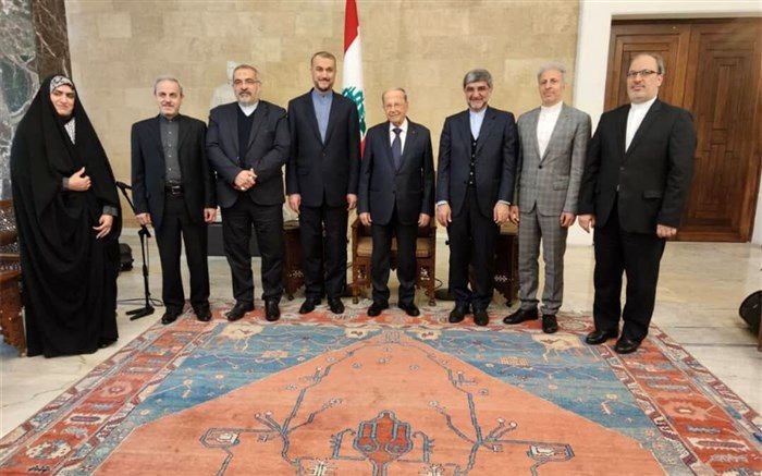 وزیر امور خارجه کشورمان با رییس جمهوری لبنان دیدار کرد