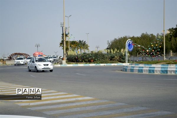 گردشگران نوروزی در بوشهر