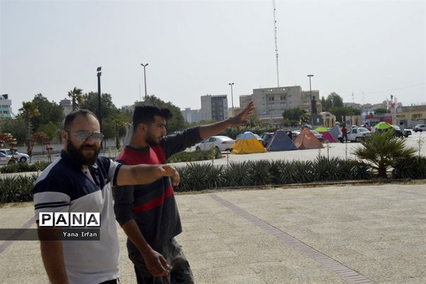 گردشگران نوروزی در بوشهر