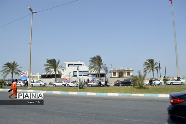 گردشگران نوروزی در بوشهر