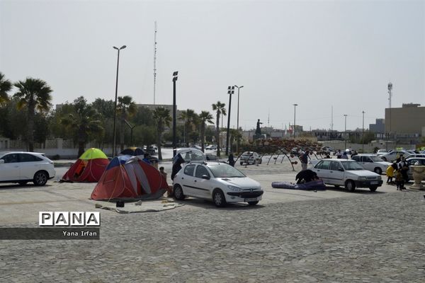 گردشگران نوروزی در بوشهر