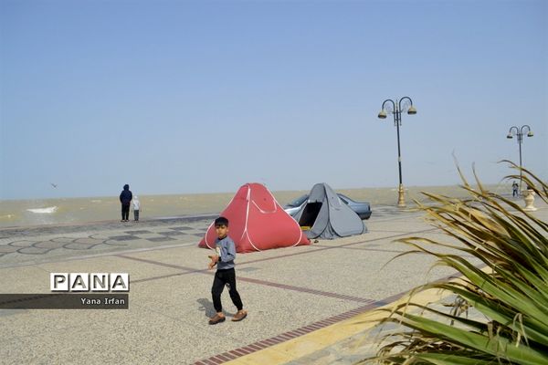 گردشگران نوروزی در بوشهر