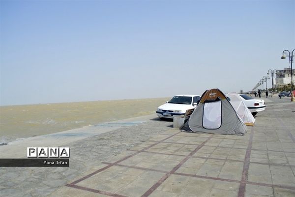 گردشگران نوروزی در بوشهر