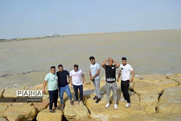 گردشگران نوروزی در بوشهر