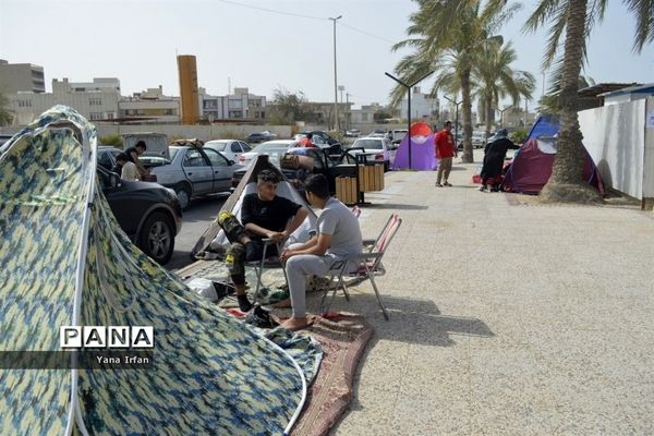 گردشگران نوروزی در بوشهر