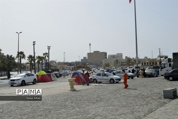 گردشگران نوروزی در بوشهر