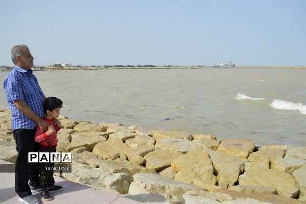 گردشگران نوروزی در بوشهر