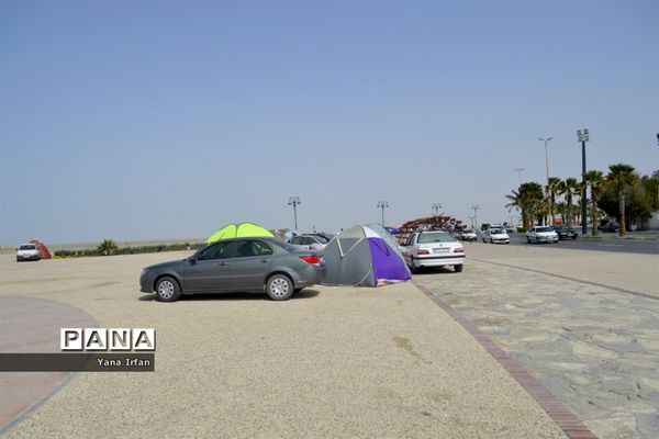 گردشگران نوروزی در بوشهر