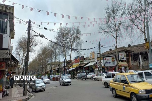 طبیعت بهاری روستای لونک