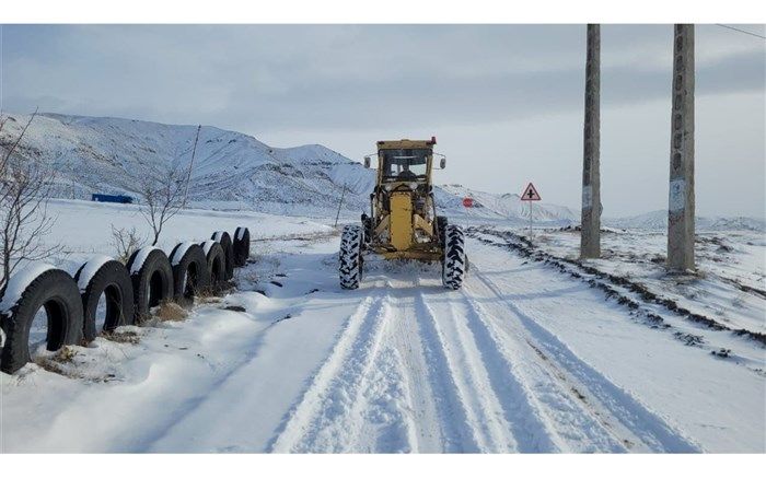 راه‌های روستایی مسدود شده در استان اردبیل بازگشایی شد