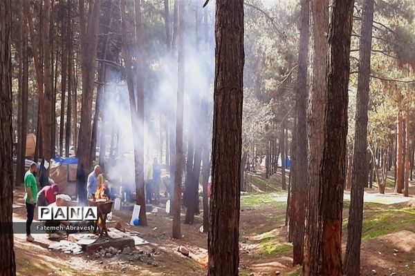 روز طبیعت در جنگل سرخه حصار تهران