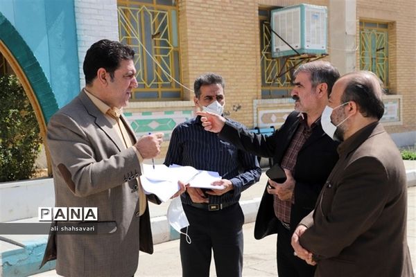 بازدید مسئولان آموزش و پرورش استان کرمانشاه از ستاد اسکان نوروزی فرهنگیان