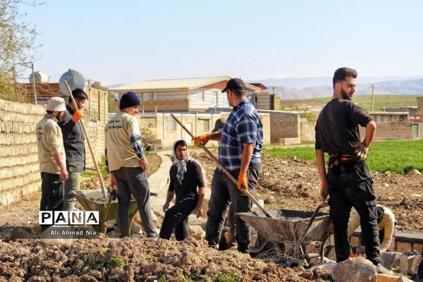 اردوی جهادی دانشجویان بسیجی قم در ایلام